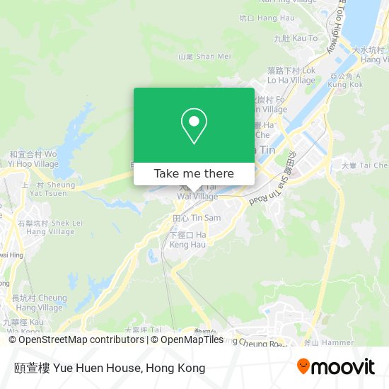 頤萱樓 Yue Huen House地圖
