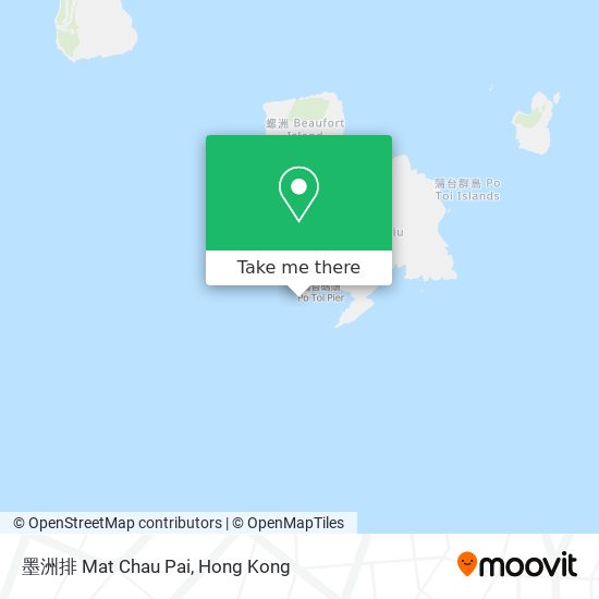 墨洲排 Mat Chau Pai map