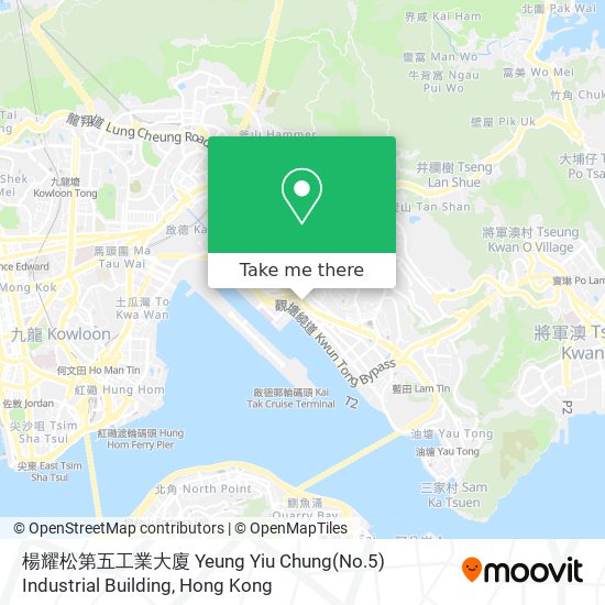 楊耀松第五工業大廈 Yeung Yiu Chung(No.5) Industrial Building地圖