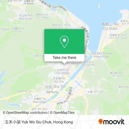 玉禾小築 Yuk Wo Siu Chuk map