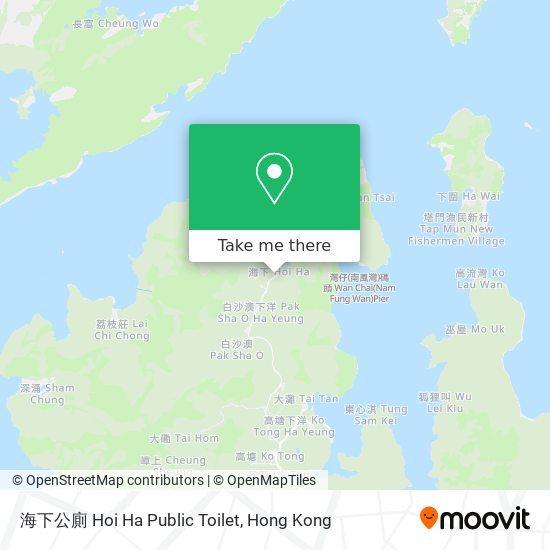 海下公廁 Hoi Ha Public Toilet map