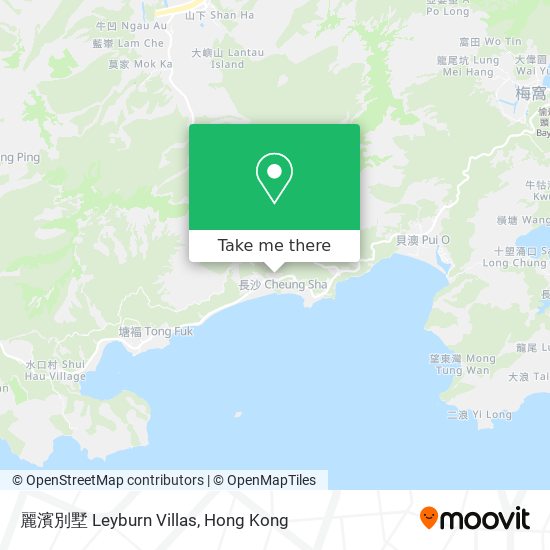 麗濱別墅 Leyburn Villas map