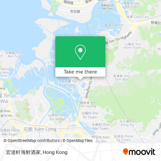 宏達軒海鮮酒家 map