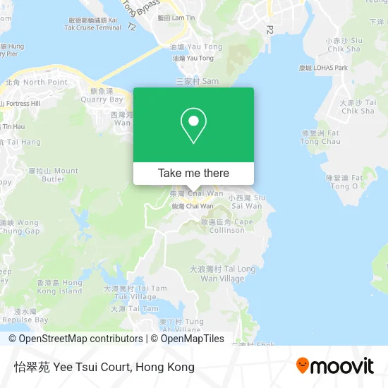 怡翠苑 Yee Tsui Court map