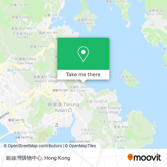 銀線灣購物中心地圖