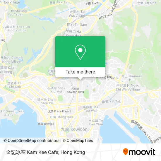 金記冰室 Kam Kee Cafe map