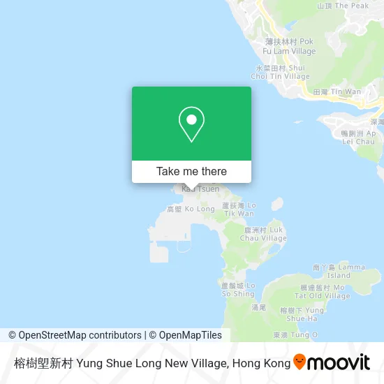 榕樹塱新村 Yung Shue Long New Village地圖