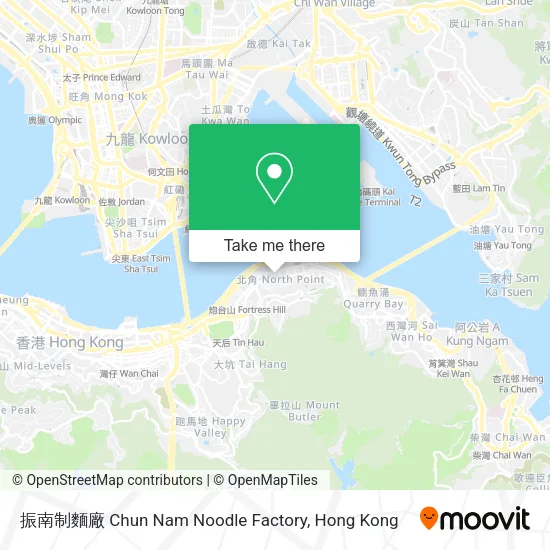 振南制麵廠 Chun Nam Noodle Factory地圖
