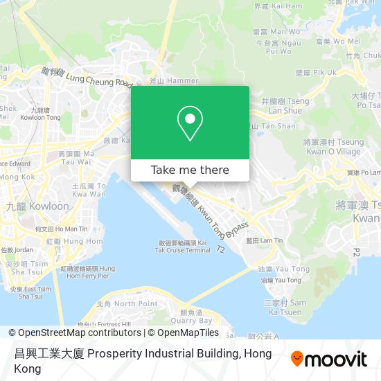 昌興工業大廈 Prosperity Industrial Building地圖