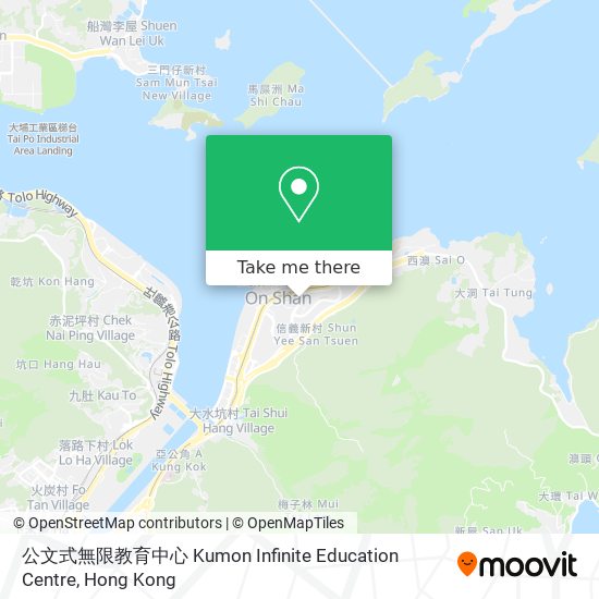 公文式無限教育中心 Kumon Infinite Education Centre map