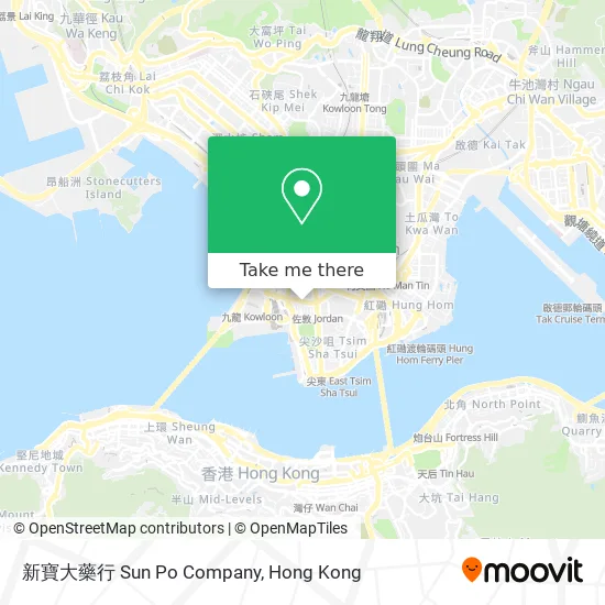 新寶大藥行 Sun Po Company map