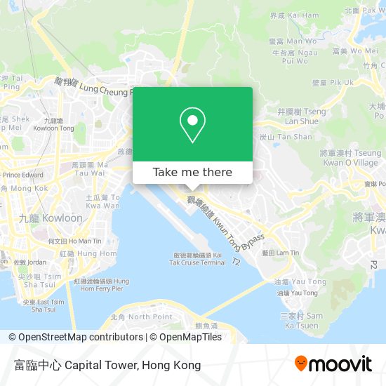 富臨中心 Capital Tower map