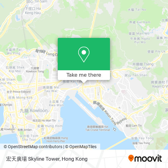 宏天廣場 Skyline Tower map