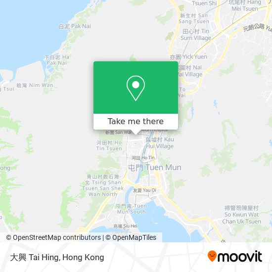 大興 Tai Hing map