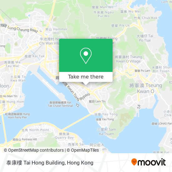 泰康樓 Tai Hong Building map