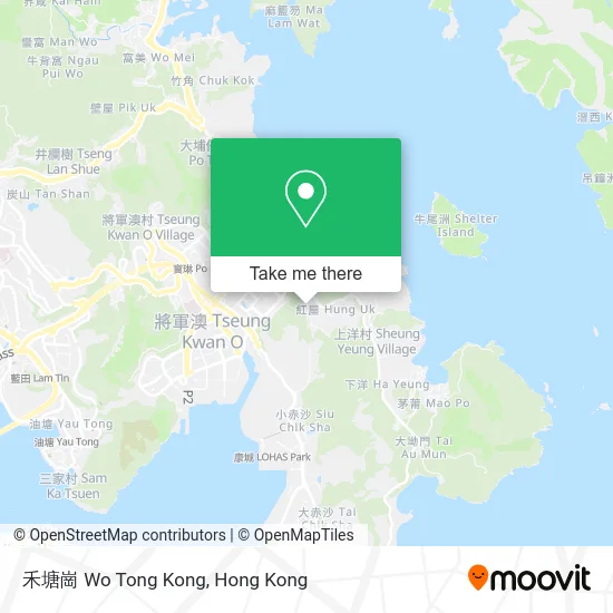 禾塘崗 Wo Tong Kong map