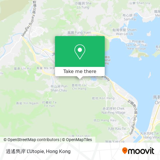 逍遙雋岸 L'Utopie地圖