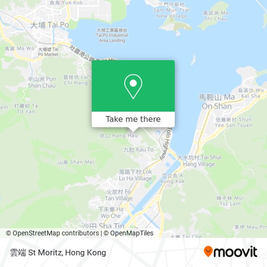 雲端 St Moritz map
