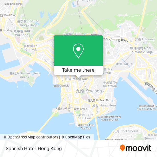 Spanish Hotel map