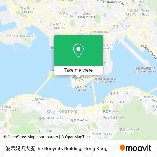 波蒂妮斯大廈 the Bodynits Building map