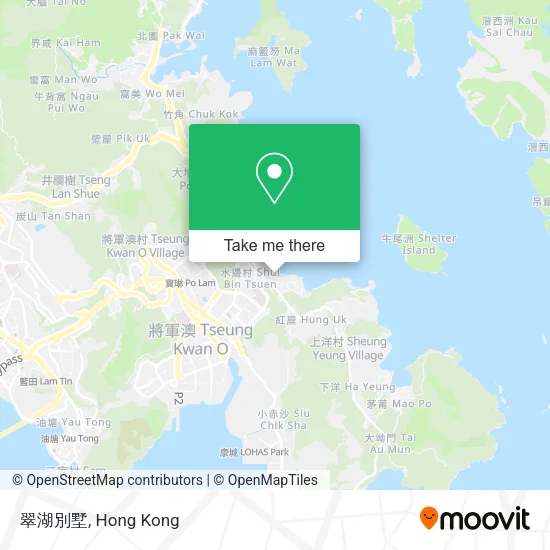 翠湖別墅地圖