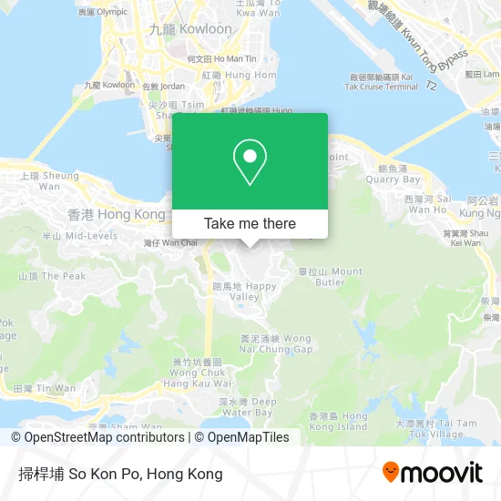 掃桿埔 So Kon Po map