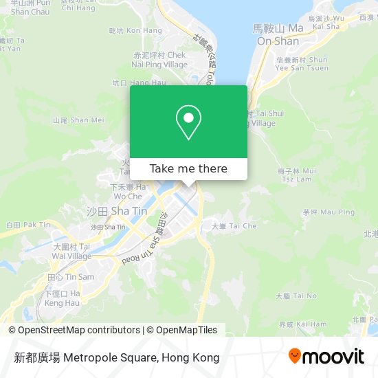 新都廣場 Metropole Square map