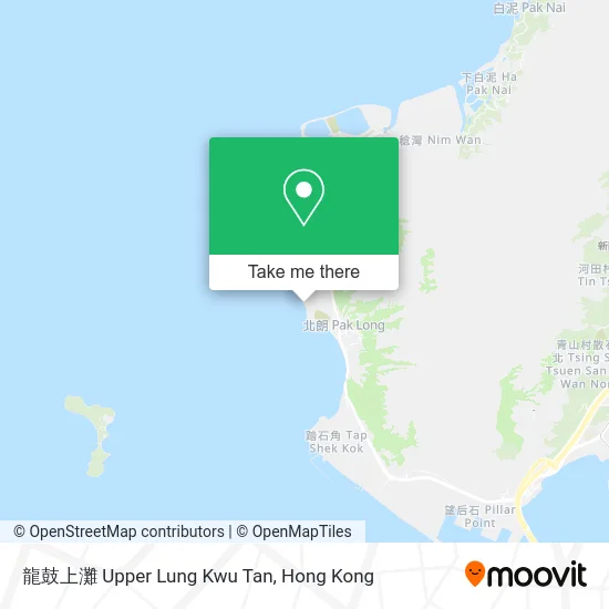 龍鼓上灘 Upper Lung Kwu Tan map