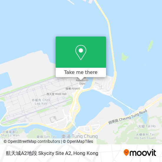 航天城A2地段 Skycity Site A2地圖