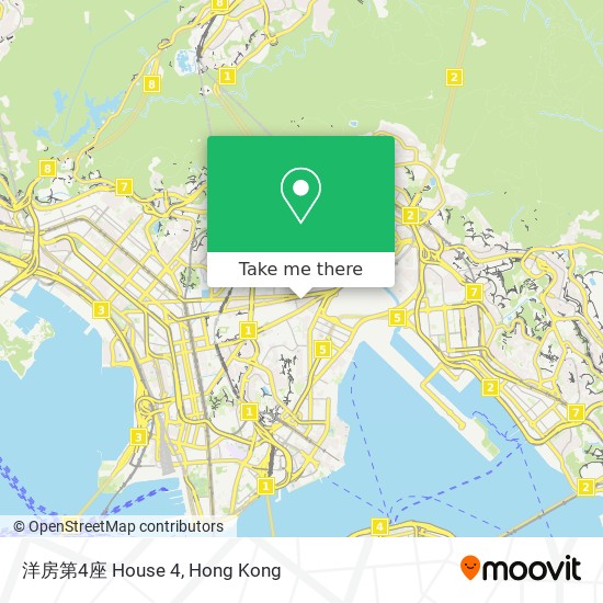 洋房第4座 House 4地圖