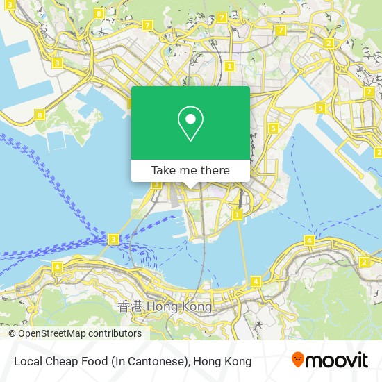 Local Cheap Food (In Cantonese) map