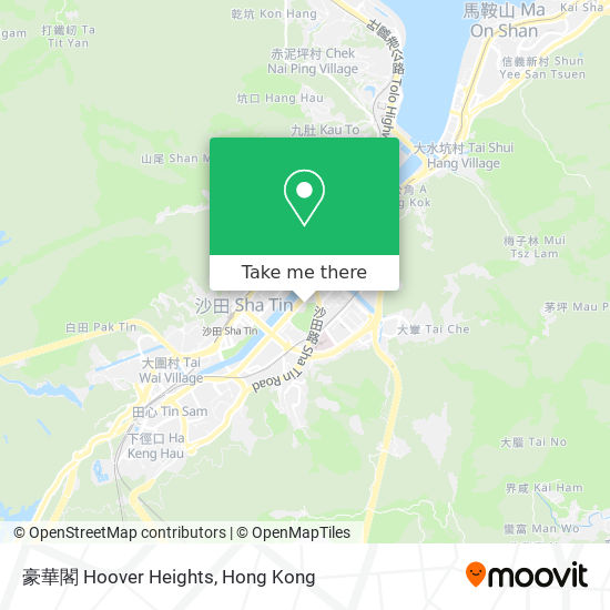 豪華閣 Hoover Heights map