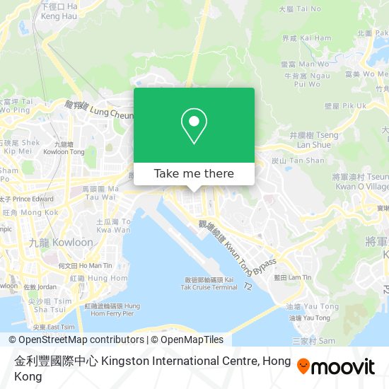 金利豐國際中心 Kingston International Centre地圖