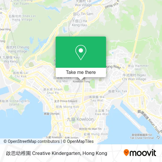 啟思幼稚園 Creative Kindergarten地圖
