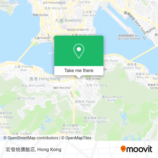 宏發燒臘飯店地圖