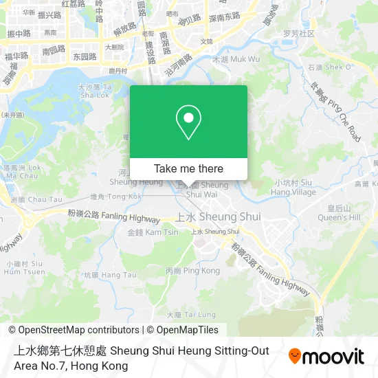 上水鄉第七休憩處 Sheung Shui Heung Sitting-Out Area No.7地圖