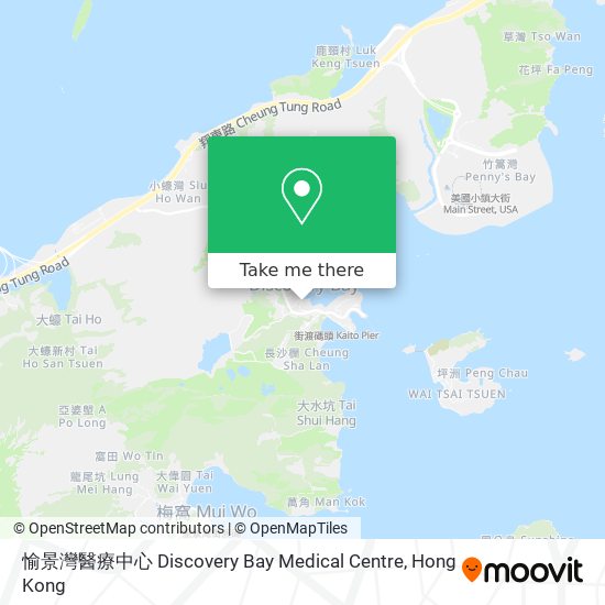 愉景灣醫療中心 Discovery Bay Medical Centre map