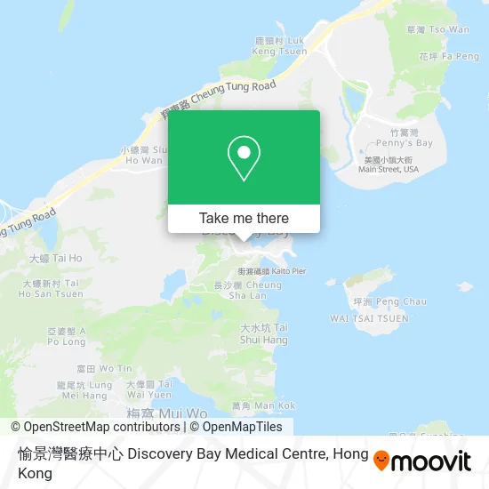 愉景灣醫療中心 Discovery Bay Medical Centre map
