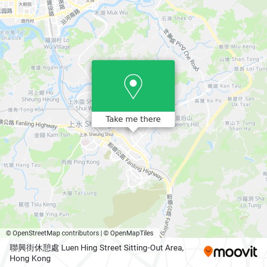聯興街休憩處 Luen Hing Street Sitting-Out Area map