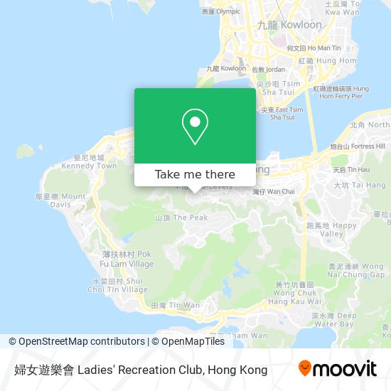 婦女遊樂會 Ladies' Recreation Club map