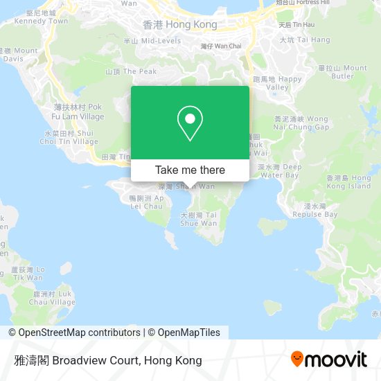 雅濤閣 Broadview Court map