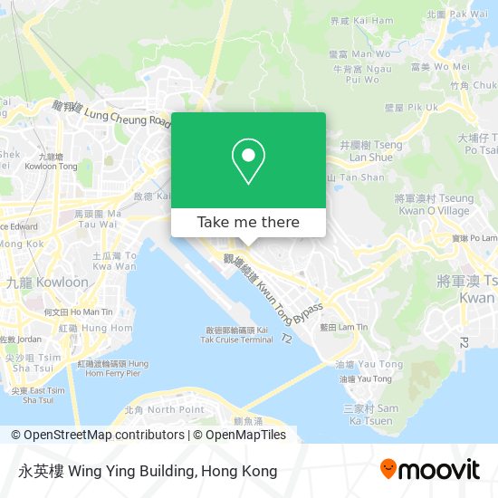 永英樓 Wing Ying Building map