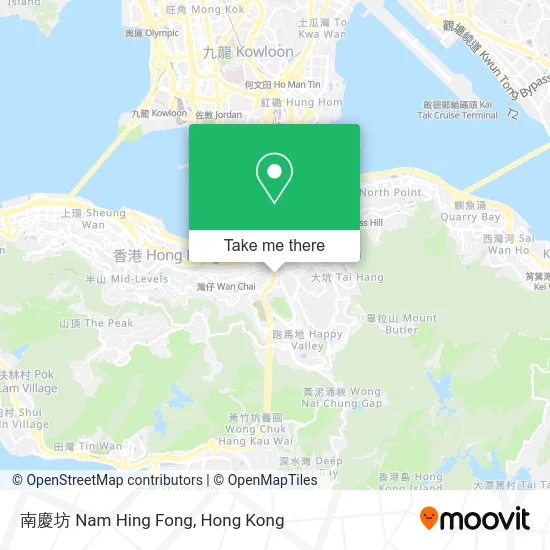 南慶坊 Nam Hing Fong map