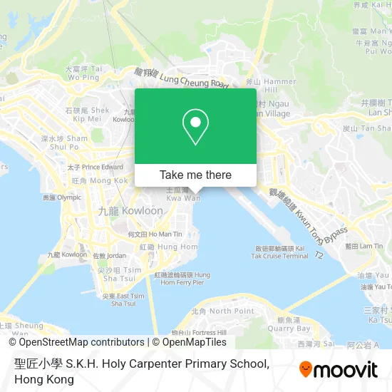 聖匠小學 S.K.H. Holy Carpenter Primary School地圖