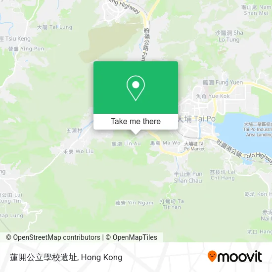 蓮開公立學校遺址 map