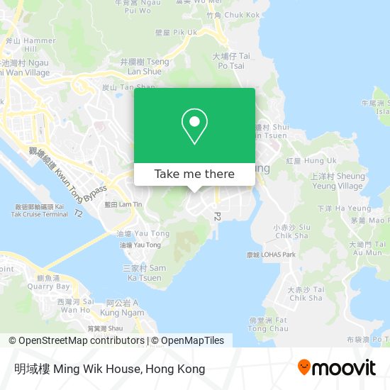 明域樓 Ming Wik House map