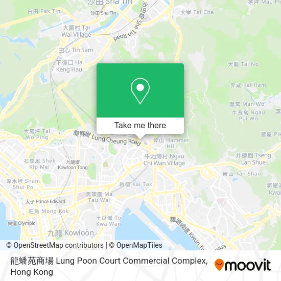 龍蟠苑商場 Lung Poon Court Commercial Complex map