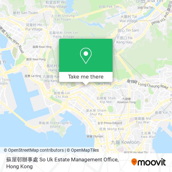 蘇屋邨辦事處 So Uk Estate Management Office map