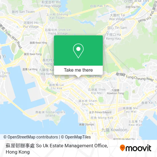 蘇屋邨辦事處 So Uk Estate Management Office地圖