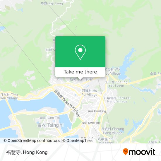 福慧寺 map